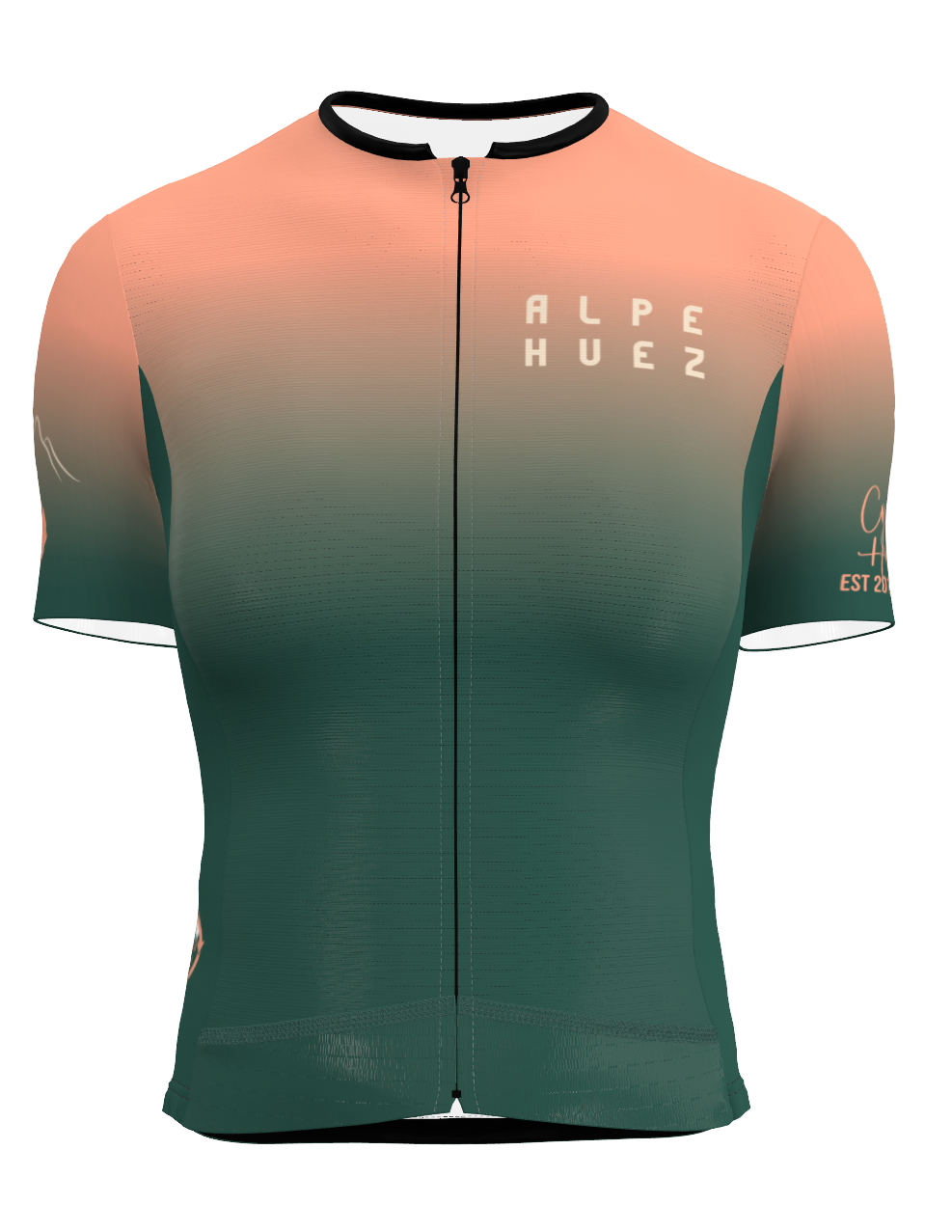 Celeste 23 Alpe D'Huez Kids Cycling Jersey — Cycle Huez